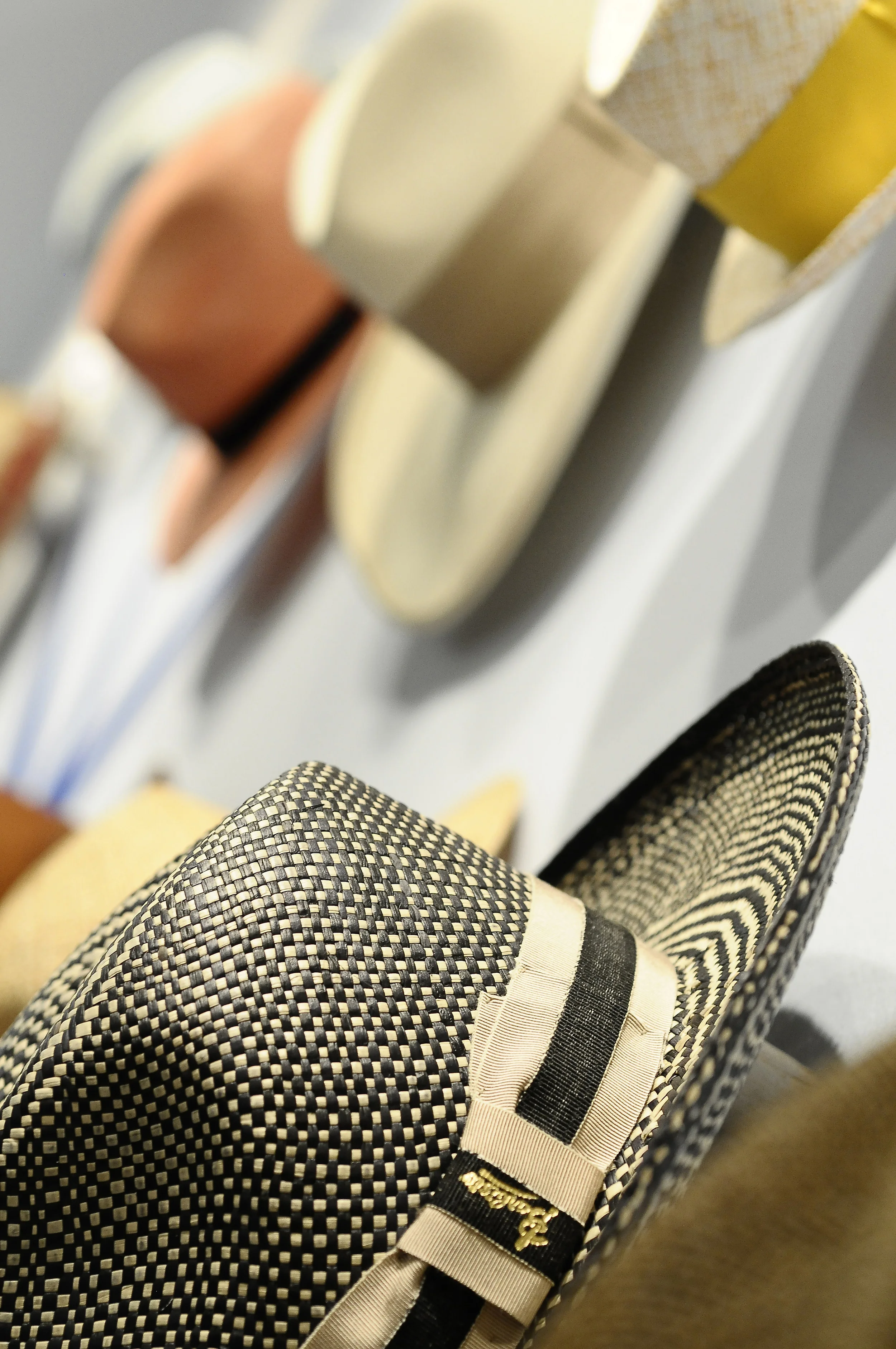 Handmade straw hats by BARBISIO