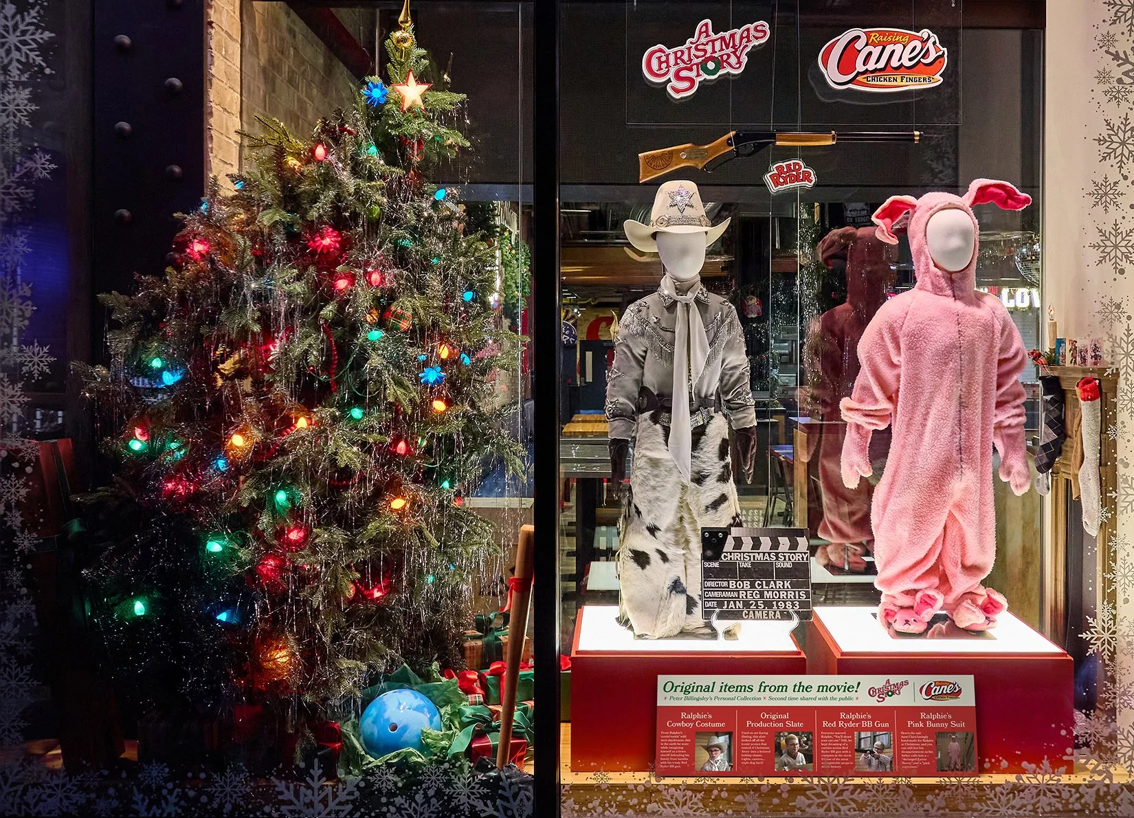 Raising Canes Holiday Broadway Window - Movie Costumes.jpg