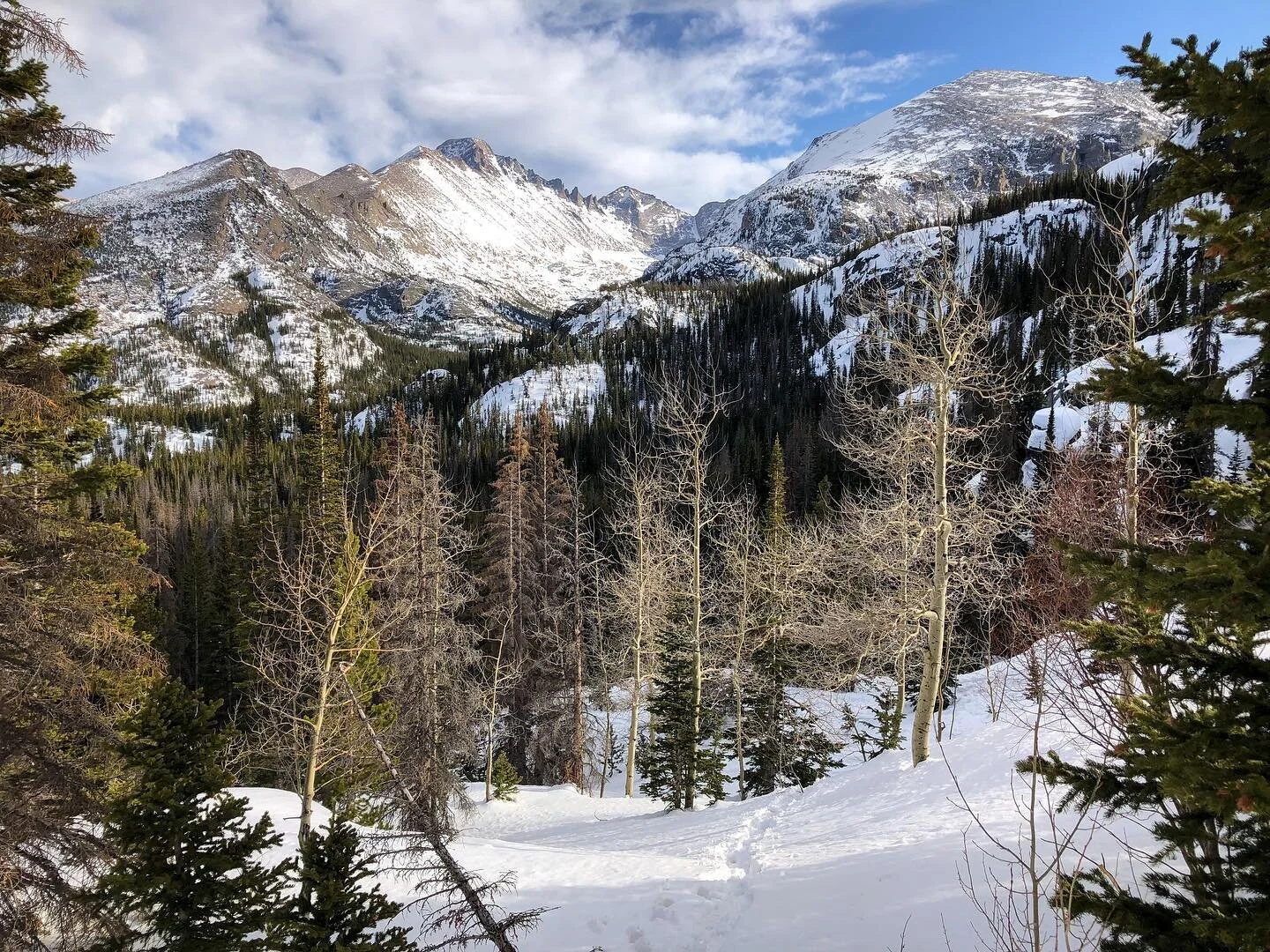 Long&rsquo;s Peak view