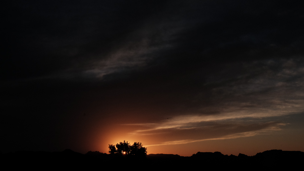 Badlands NP Sunset