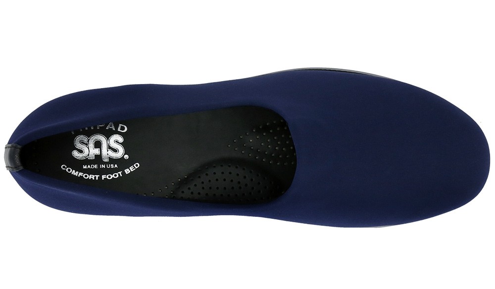 SAS Women's Bliss Black Comfort Walking Shoes - Leather, Arch Support, All Sizes & Widths Available