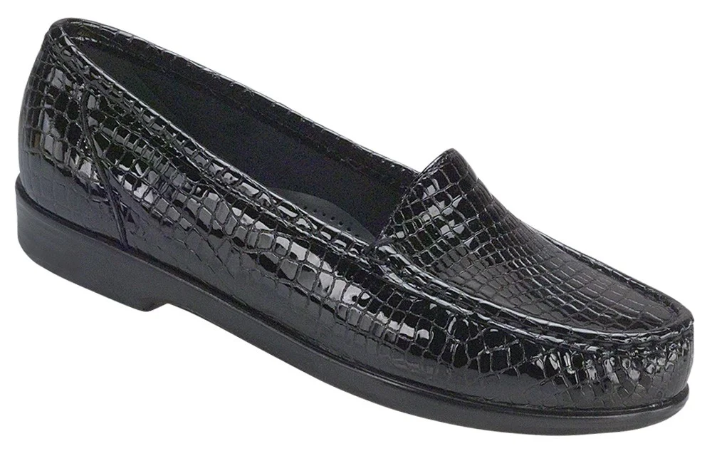 SIMPLIFY Black CROC SAS Shoes | San Antonio Shoemakers at mySASshoes.com SIMPLIFY Black CROC SAS Shoes | San Antonio Shoemakers at mySASshoes.com