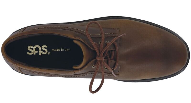 SAS Aden Derby Shoes Mens 9.5 M Brown Leather Comfort Walking SAS | Shoes | Sas Aden Oxford Shoes Mens Brown Comfort  main image 2