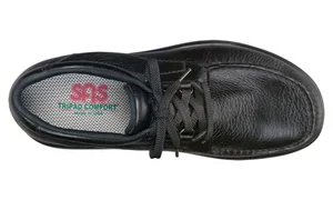 BOUT TIME BLACK — SAS Shoes | San Antonio Shoemakers display picture 1