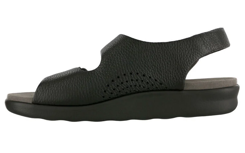 SAS Bravo Sandals Men\'s Size 11.5 W Black Leather Adjustable Buckle Slingback Amazon.com | SAS Bravo Black 8 W - Wide (E) | Flats main image 4