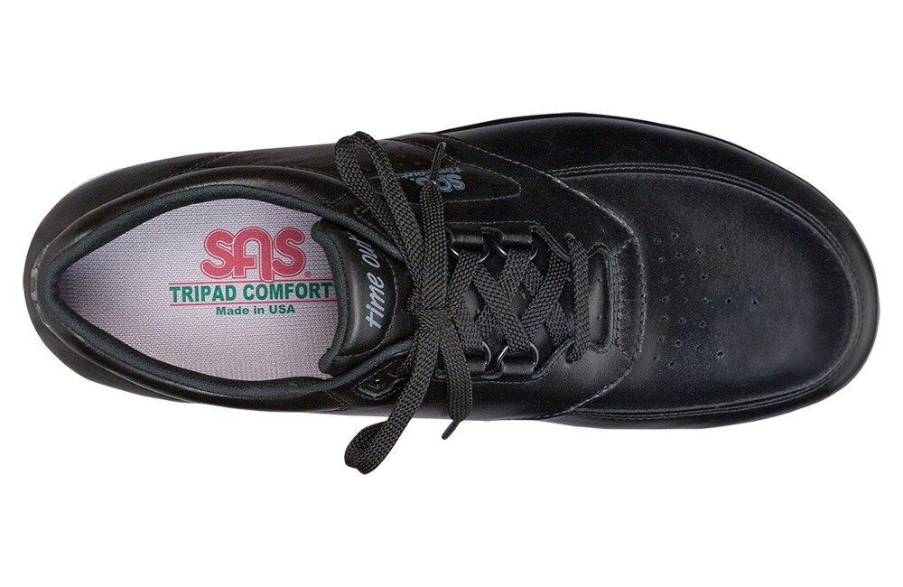TIME OUT BLACK — SAS Shoes | San Antonio Shoemakers