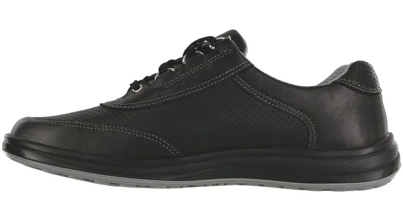 SPORTY LUX BLACK PERF — SAS Shoes San Antonio Shoemakers