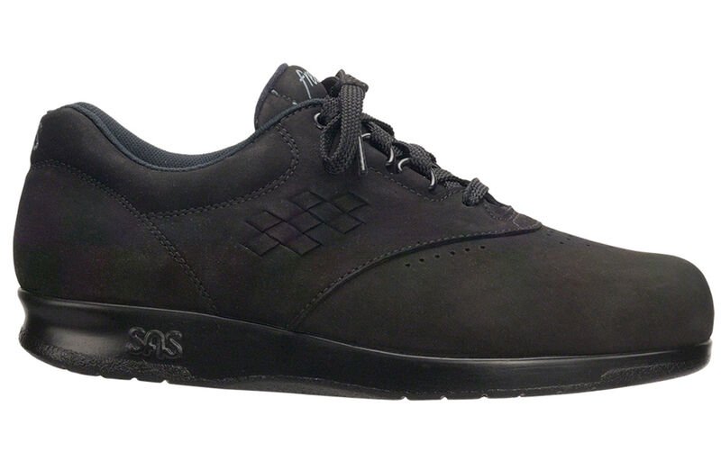 Chaussures Oxford SAS Femme Daim Noir - Taille 9.5 M (US) - Occasion Très Confortables - Fabriqué Aux USA
