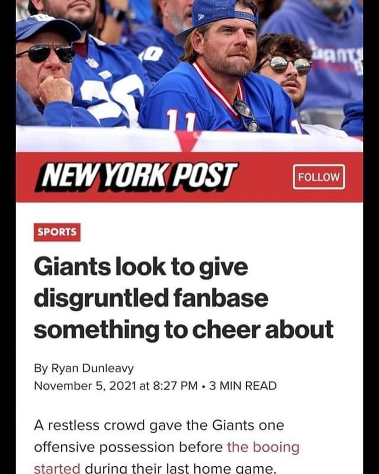 My first best friend and his son leading the cheers for our GMen