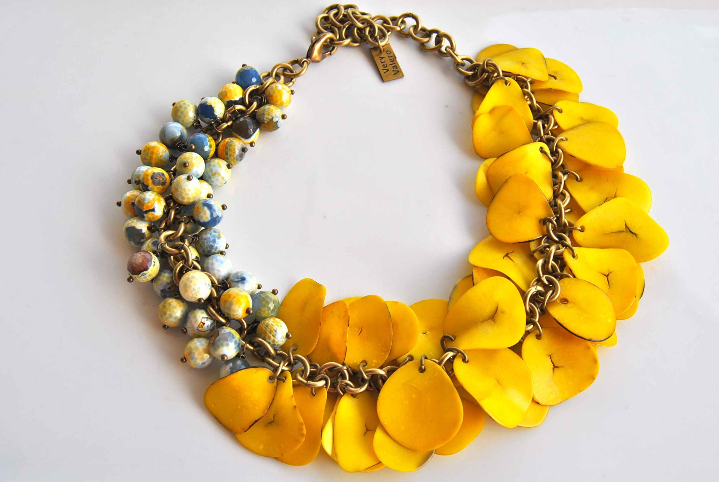  The Papaya Project necklace by Very Valero &nbsp;  Available at our  Etsy Shop.     