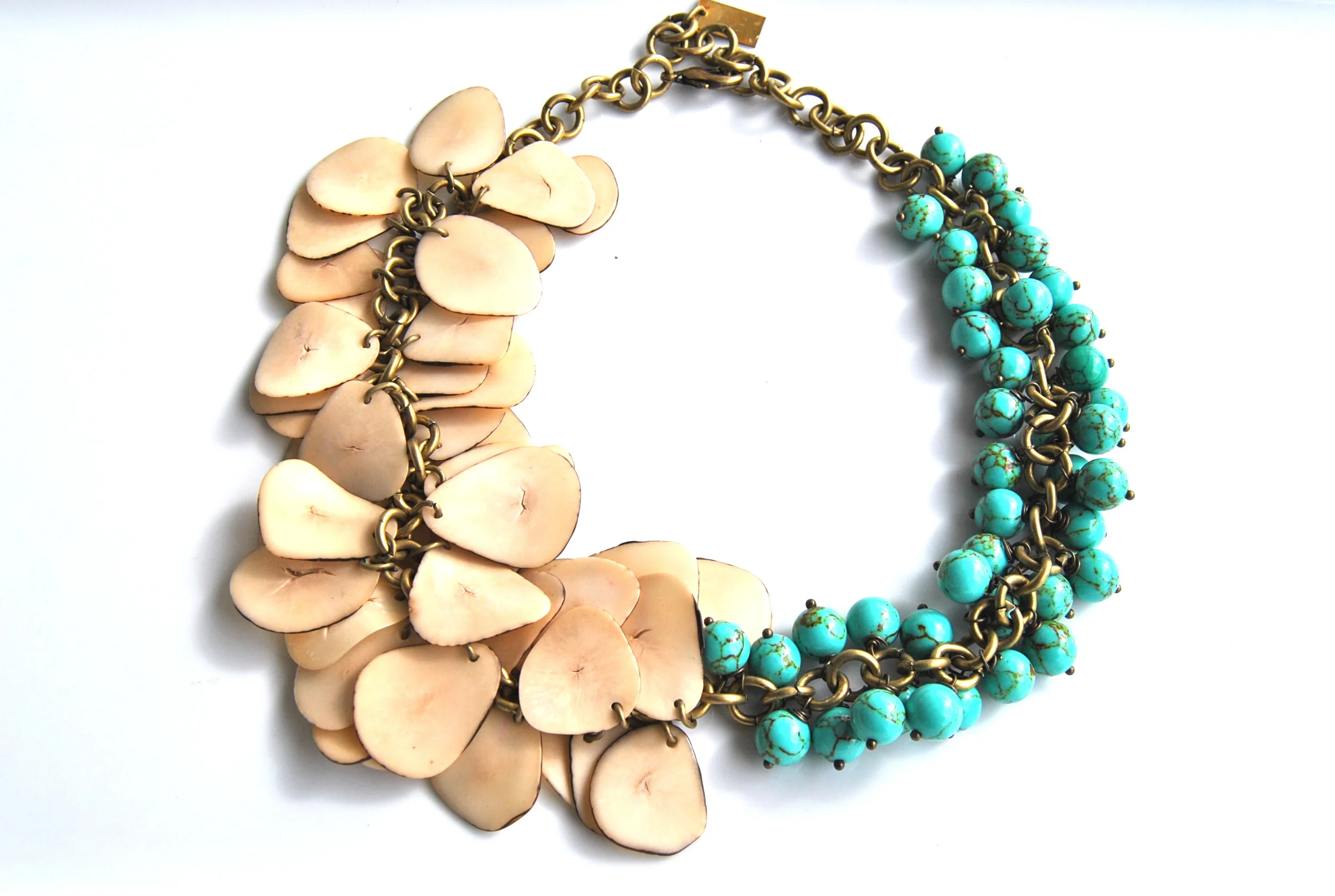  Oahu Statement Necklace by Very Valero available in stores at Gussied Up (1090 Bathurst St. Toronto)&nbsp; 