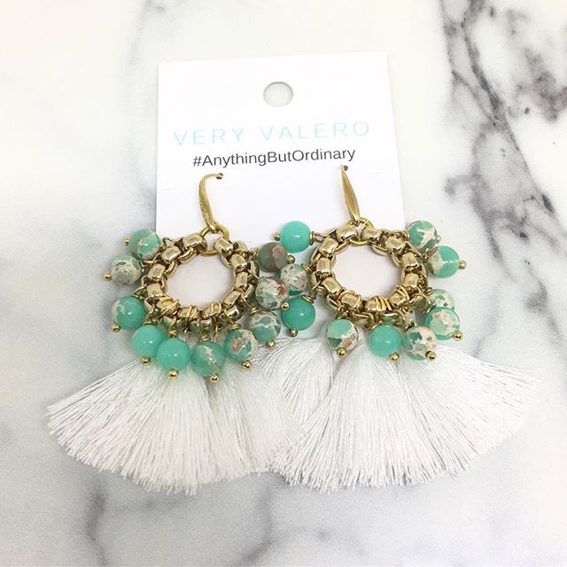 Lightning, thunder and showers tonight but these lovelies are available on our Etsy shop! #veryvalero #anythingbutordinary #tasselsfordays #tassels #gemstones #semipreciousstones #handcrafted #instalike #etsylove #etsyjewelry #etsyshop #online #insta