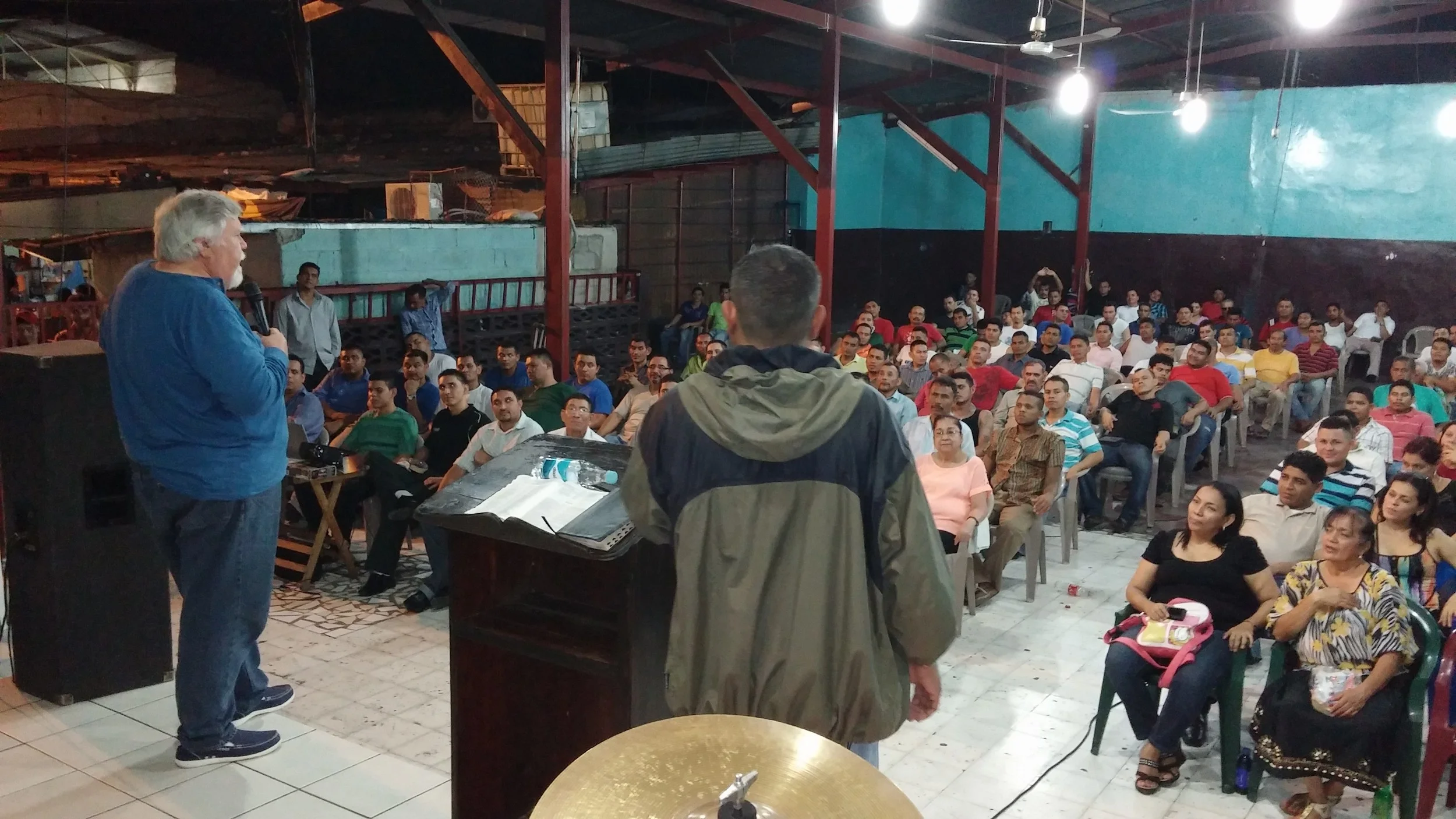 Johnny preaching in a prison in Honduras.jpg