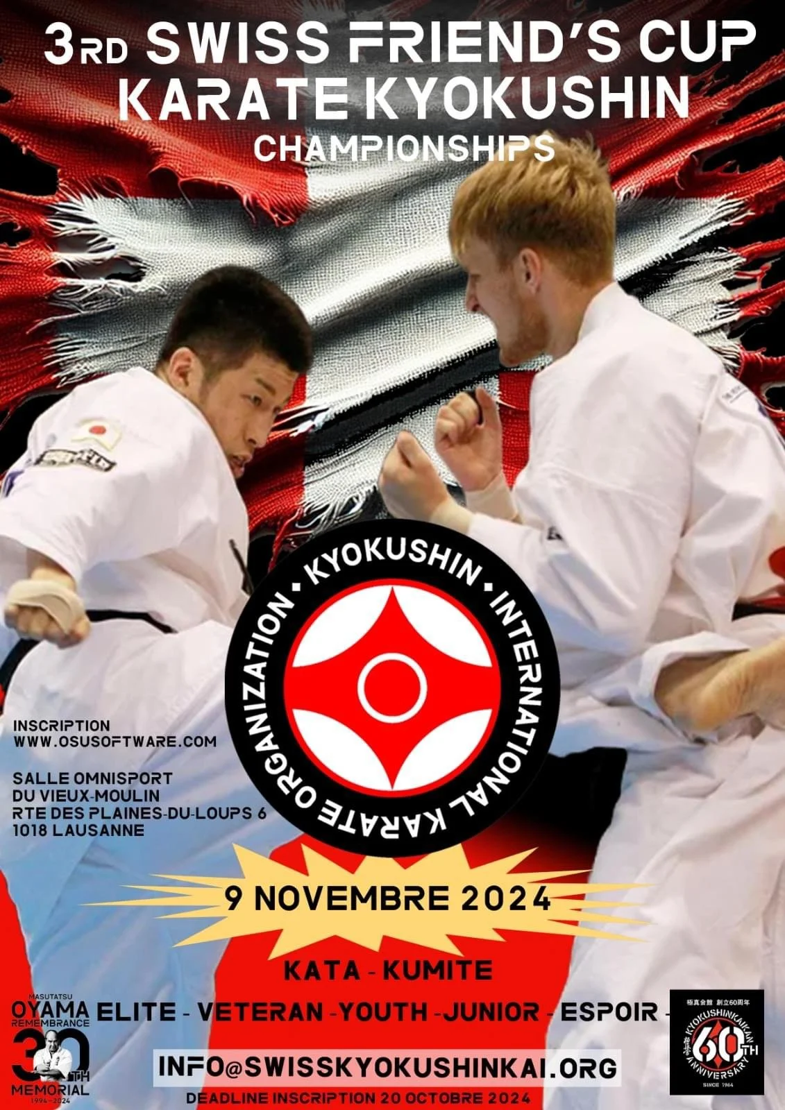 3rd SWISS FRIEND'S CUP KAKARTE KYOKUSHIN 2024