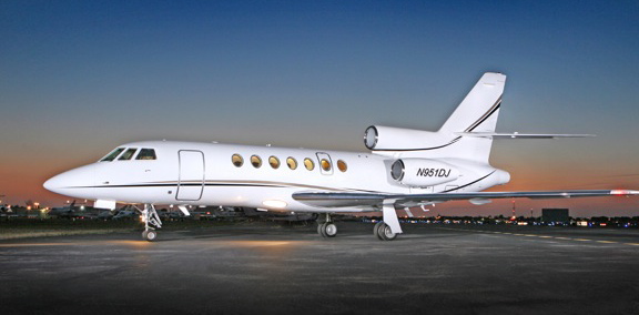 A St. Petersburg-based Falcon 50 is one of five aircraft to have joined the Elite Air fleet this month. Shown at bottom right is a Citation Excel that’s also new to the portfolio. More aircraft are coming soon.