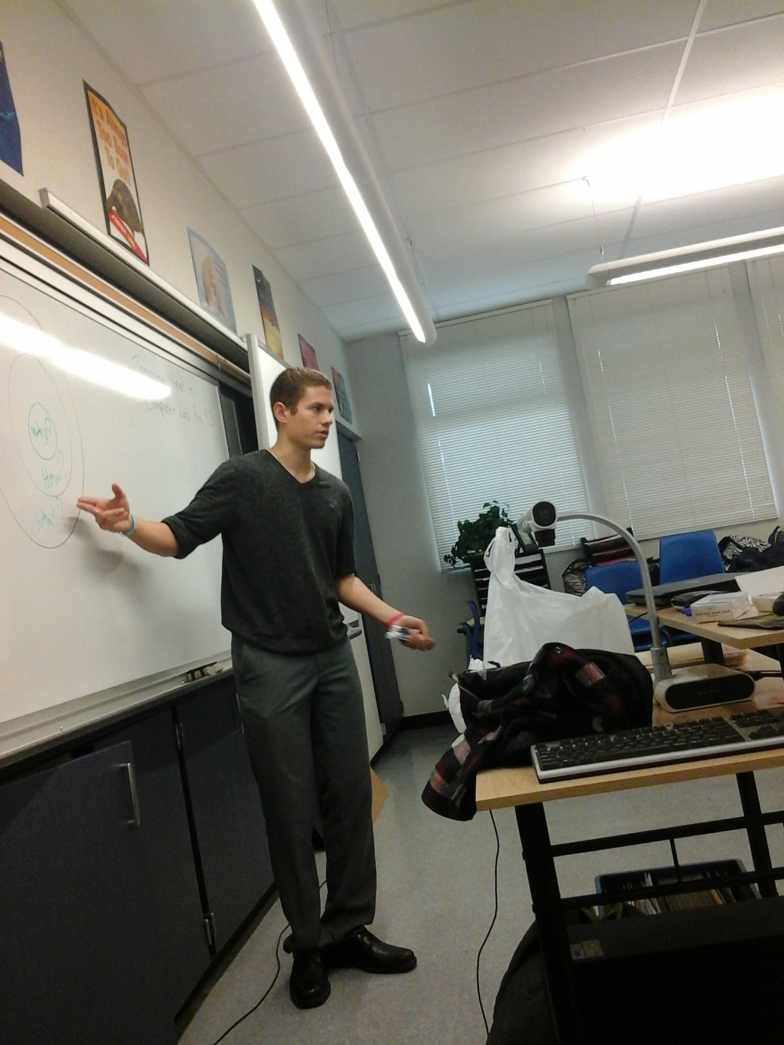 Alex Ferreira teaching at Anna McKenny