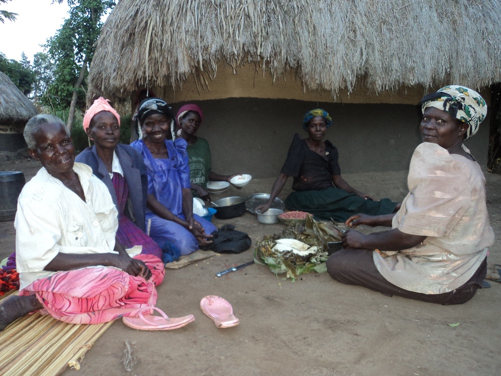 team preparing food for workers