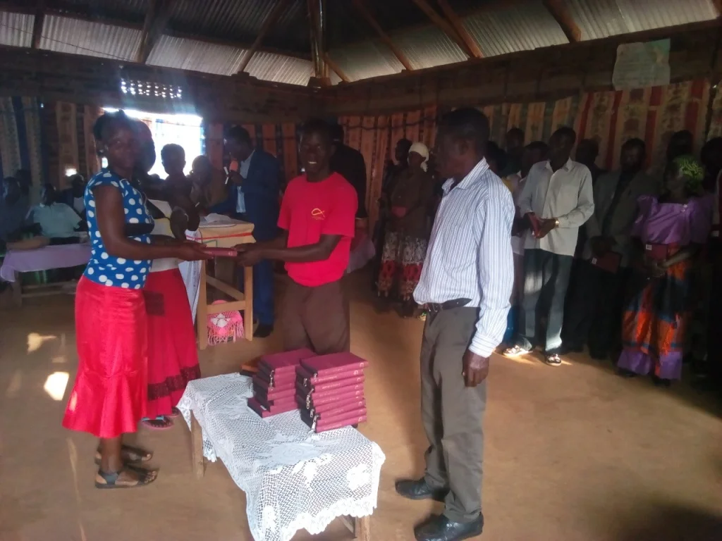 Bible drive in progress.1.jpg