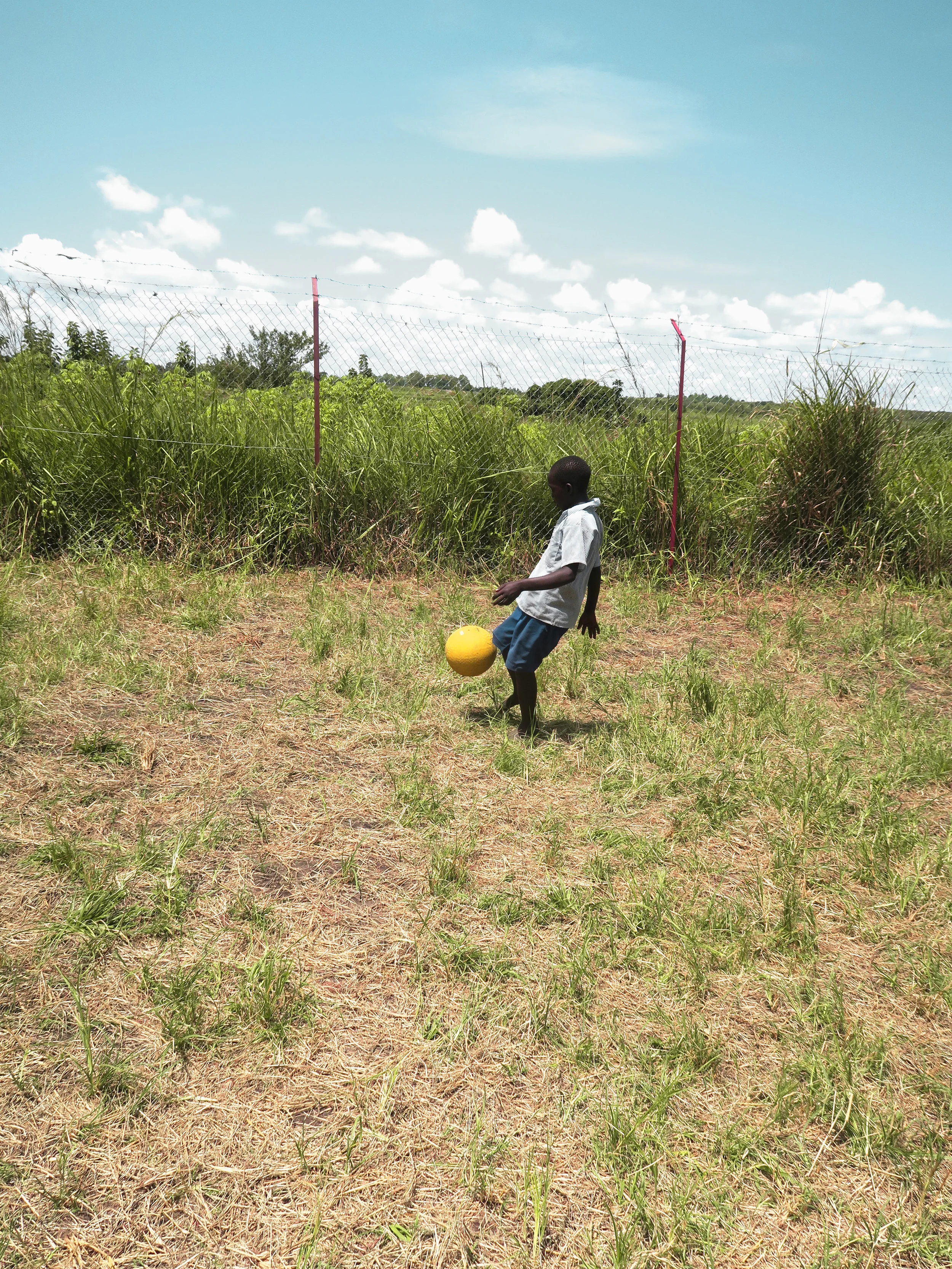 Football (soccer) is one of the all time favorite pastimes for the children