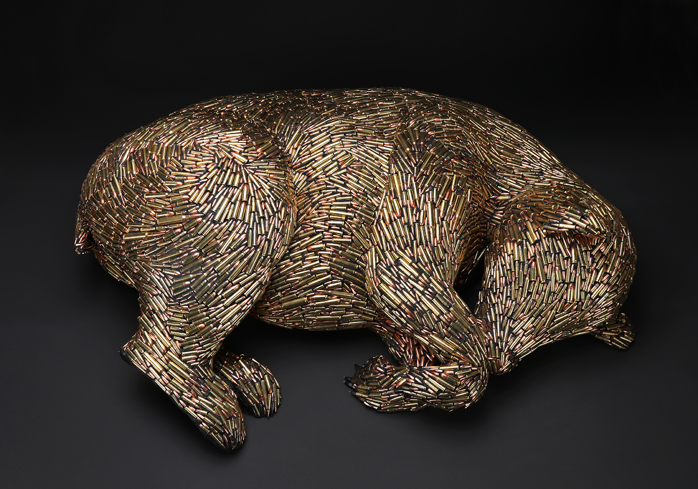 Hibernating Bear 11"x37"x26"