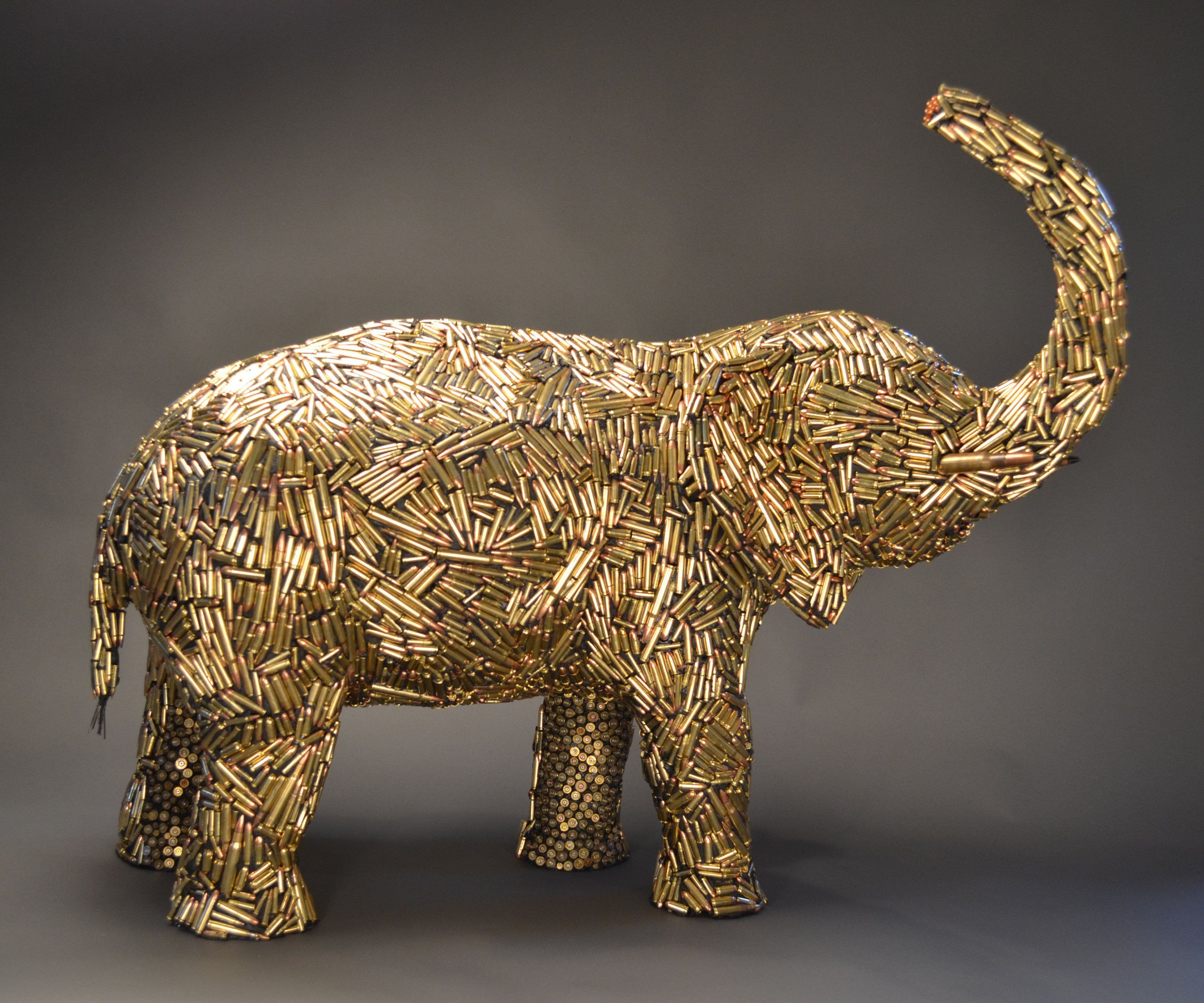 Bullet Elephant 31"x37"x15"