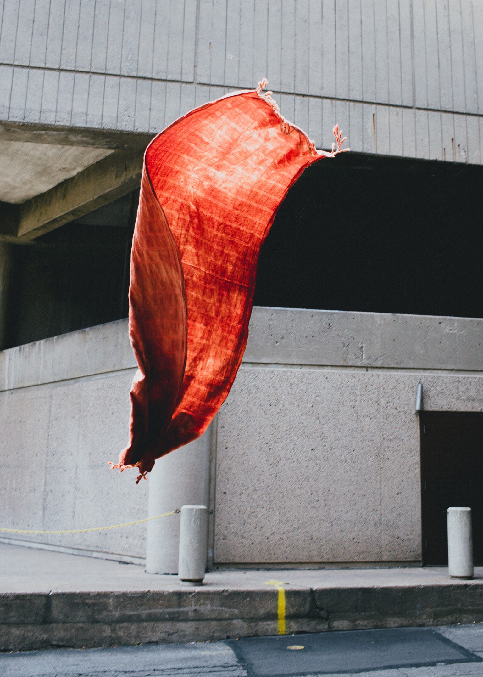 Rich rust is our newest hue to our hand dyed collection. Philadelphia's Riverside Tool and Dye is responsible for our this gorgeous color. 