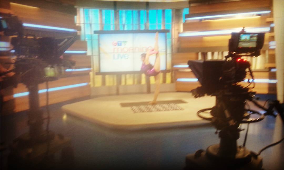 The the CTV morning show promoting Living Arts, 2015