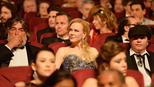 Nicole Kidman's diamond earrings stole the shine at this years Cannes Film Festival.