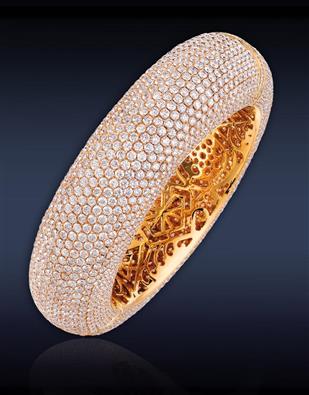 Grande Melange Yellow Gold Bangle 90713127