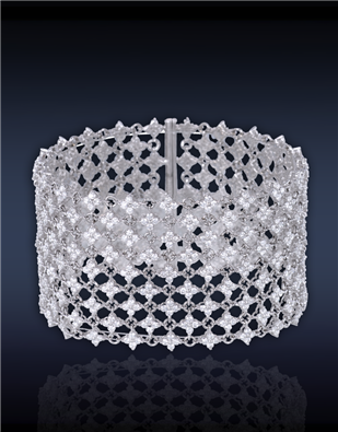 Diamond Mesh Cuff Bracelet 91019600