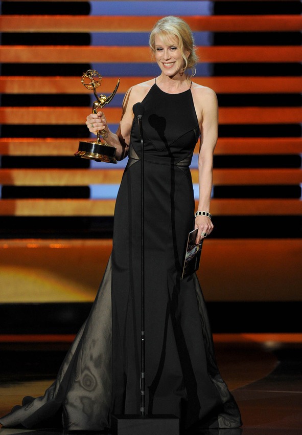 Moira Walley-Beckett during her acceptance speech. It was a sweet night for female writers everywhere!