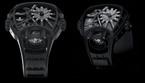 The dial can be set to “slow” where an hour is shown as a quarter of an hour on the watch. The “normal” will tell the time accurately. The third speeds up time by interpreting each actual quarter hour as one hour on the watch.