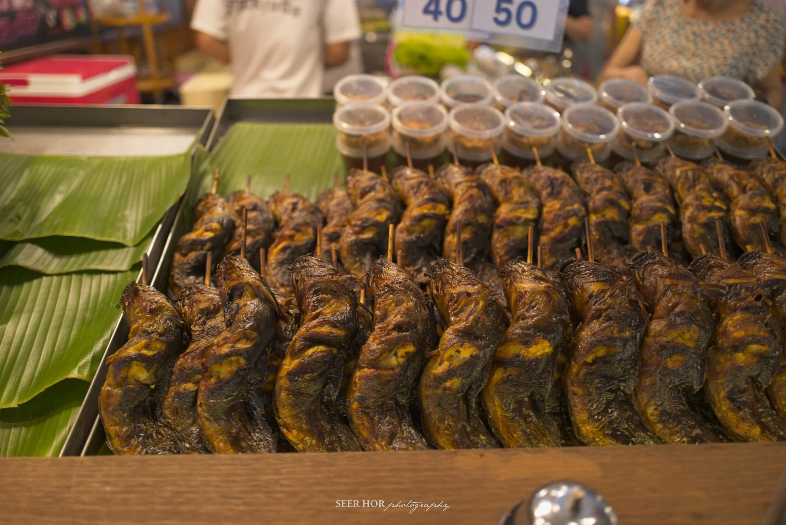 Grilled fish @Klong Lat Mayom Floating Market