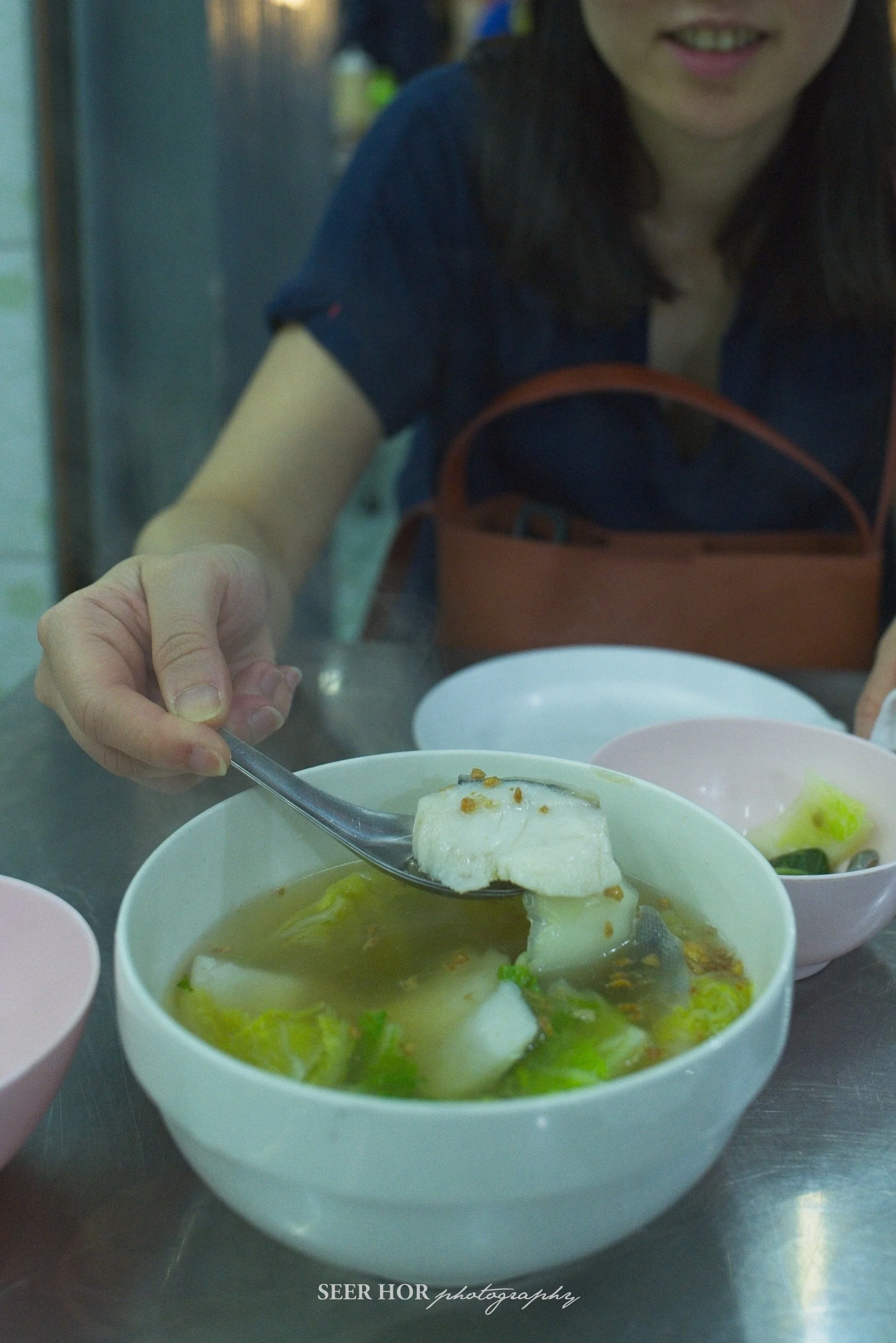 Poached pomfret @Hia Wan Khao Tom Pla