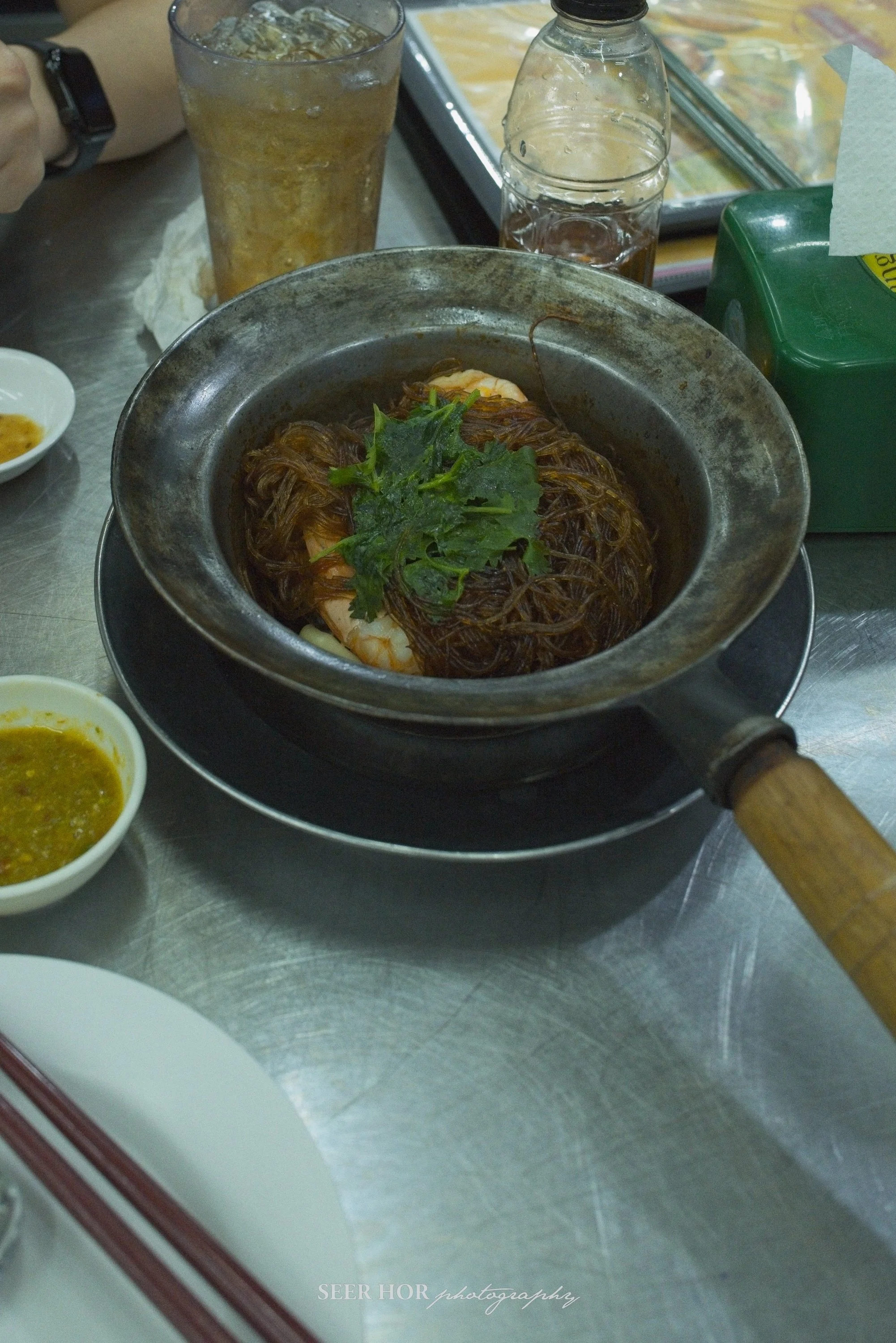 Glass noodle with prawn @Hia Wan Khao Tom Pla