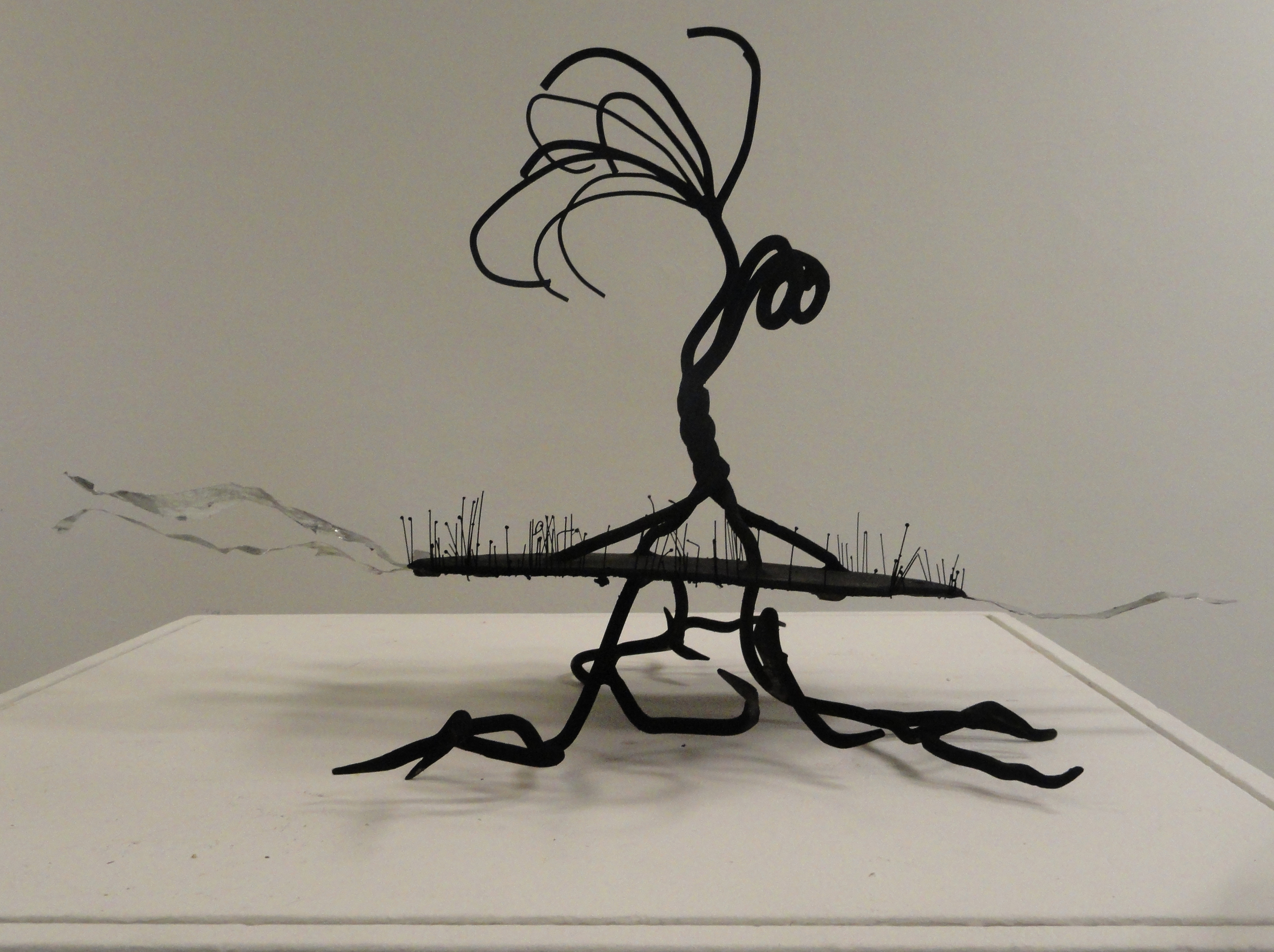 Organic Forms Project Sculptural Processes 22” x 12” x 10” steel, aluminum, acetylene 2013