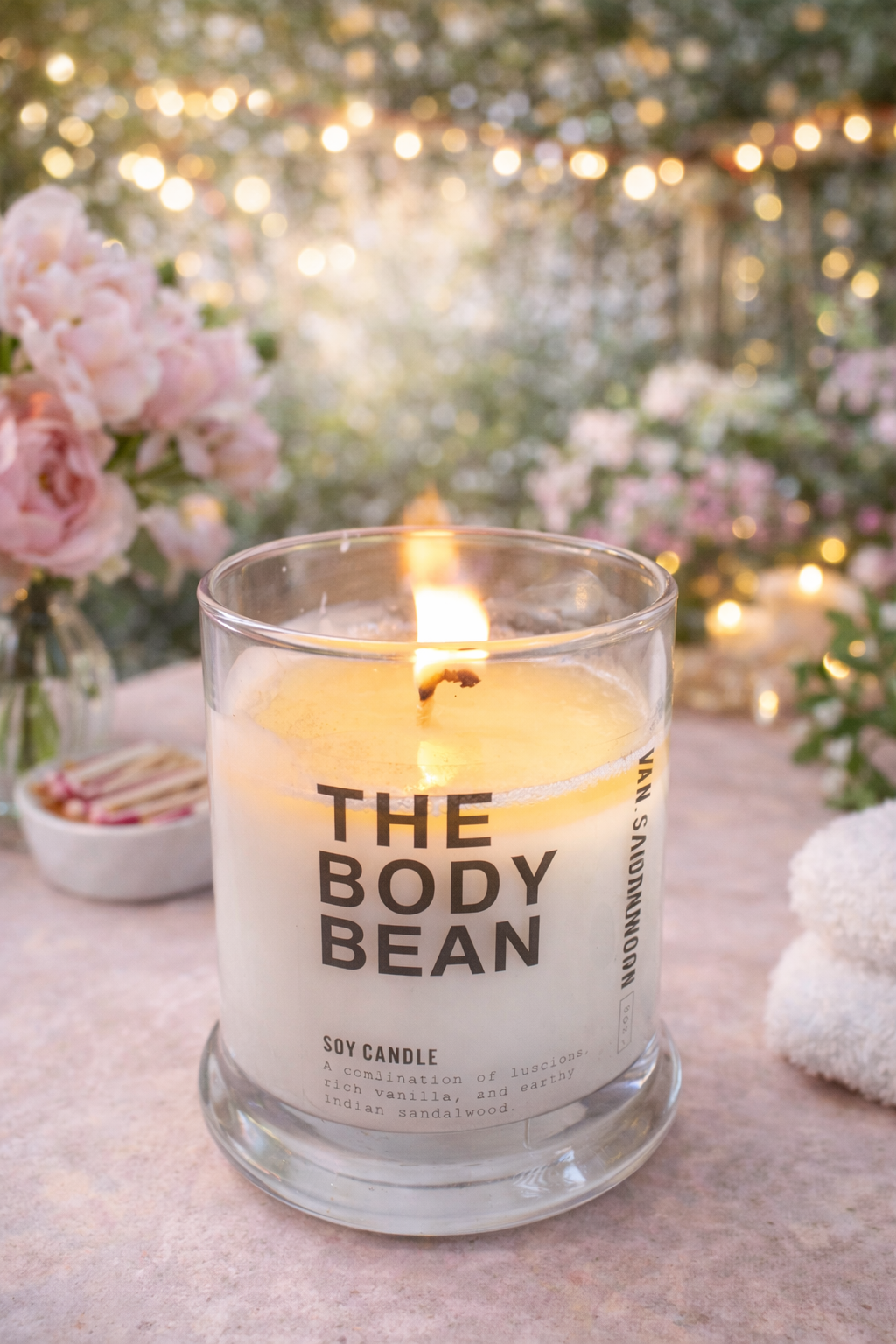 The Body Bean Luxury Soy Candle of the month