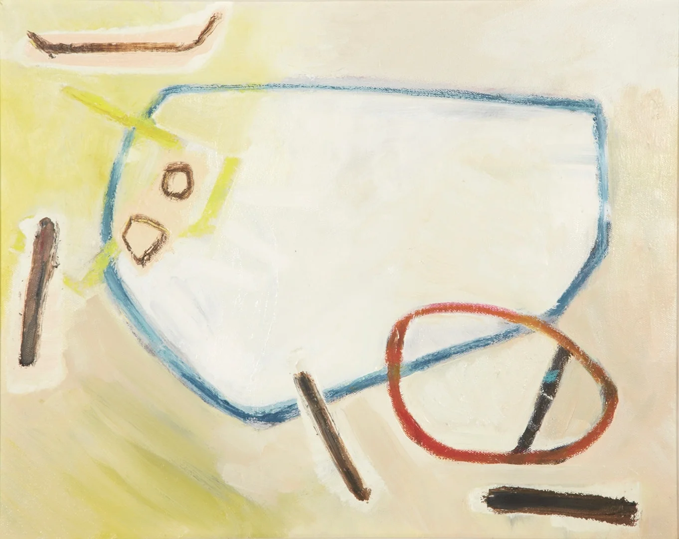 The disassembled cow