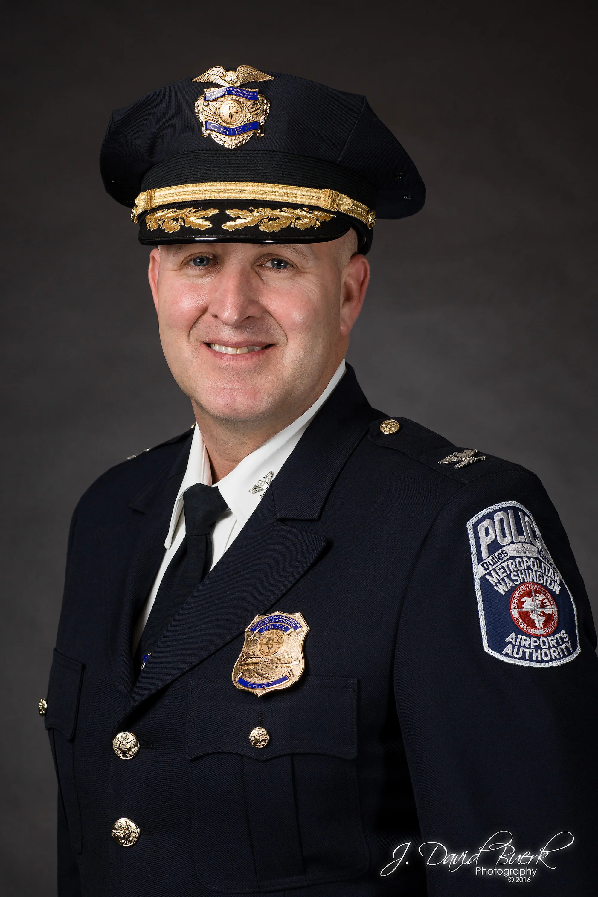 Portrait of Scott C. Booth, Metropolitan Washington Airports Authority Chief of Police.