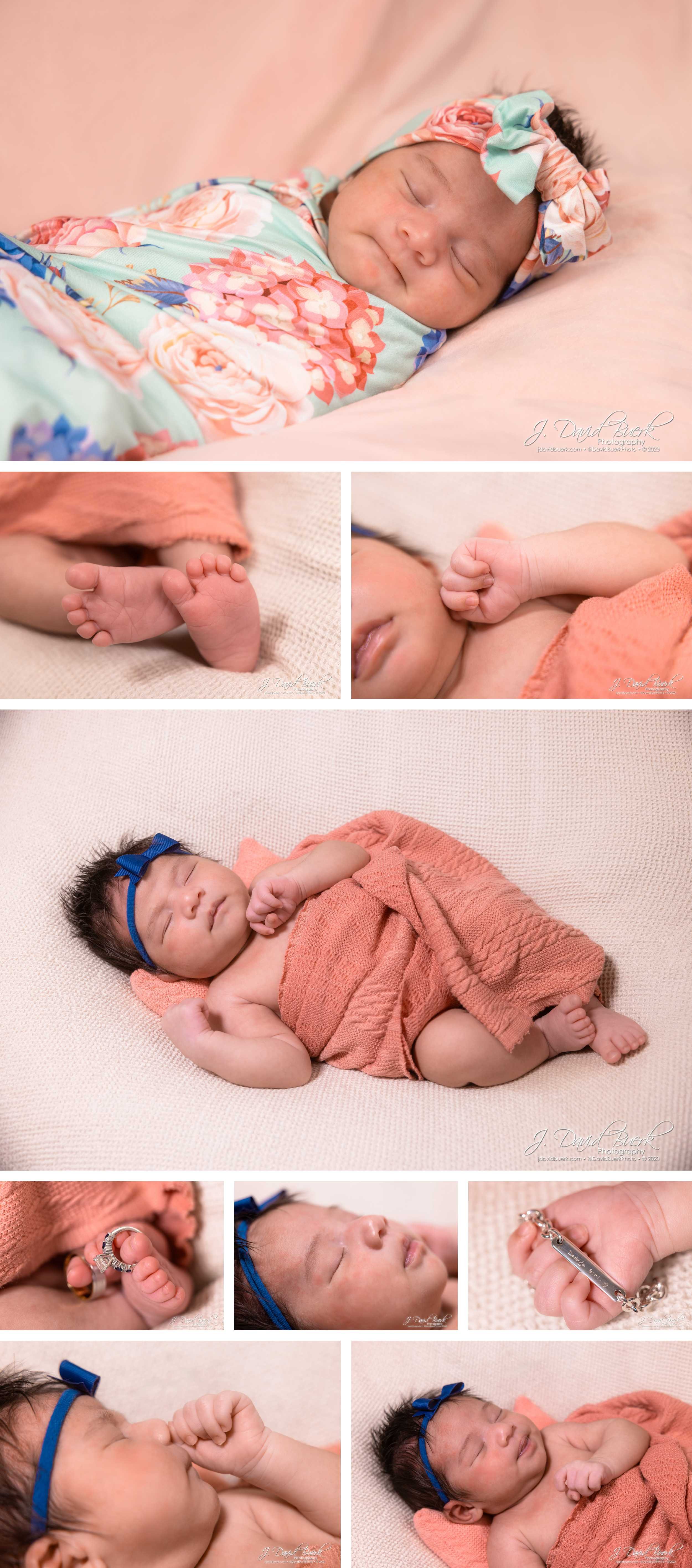 how to take newborn photos at home {DIY baby photoshoot}