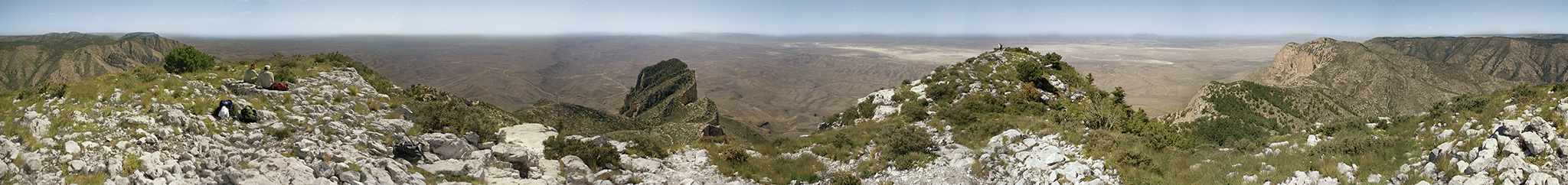 Guadalupe Peak, highpoint of Texas.