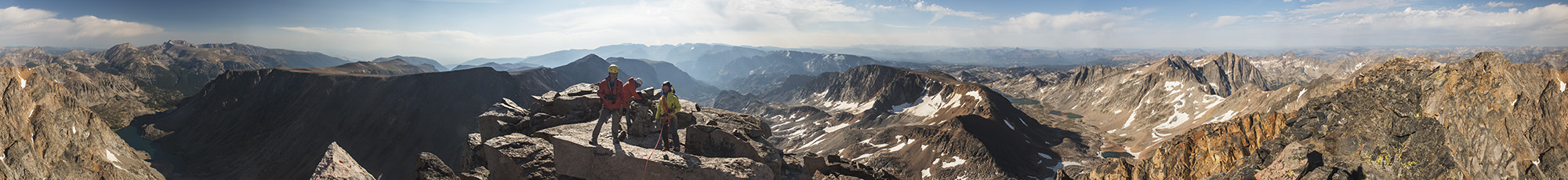 Granite Peak, highpoint of Montana. 2016.