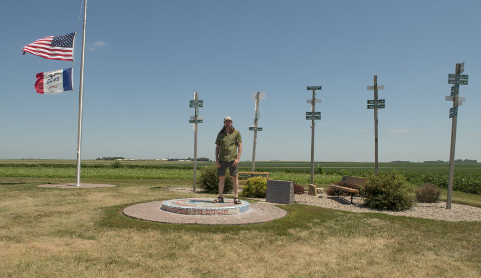 Standing atop Hawkeye Point