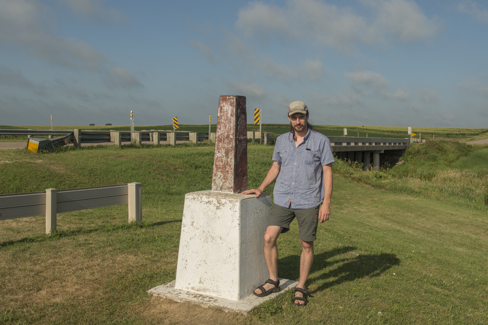 At the tri-point of Iowa, Minnesota, and South Dakota