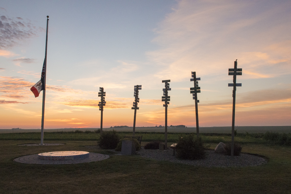 Hawkeye Point at sunrise