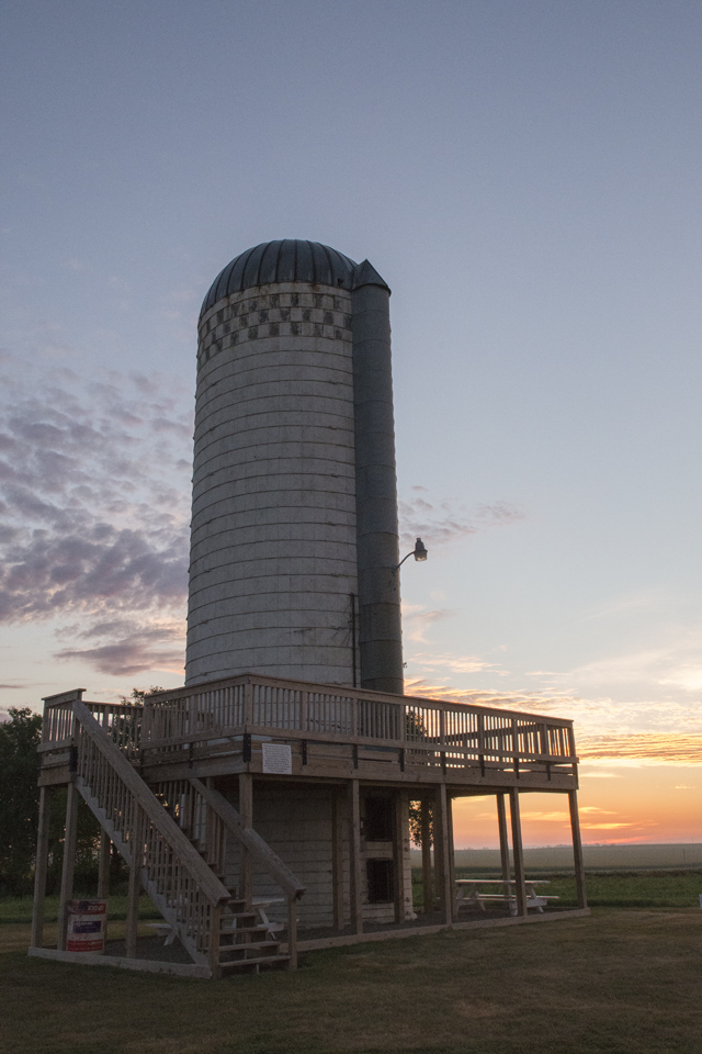 Hawkeye Point at sunrise