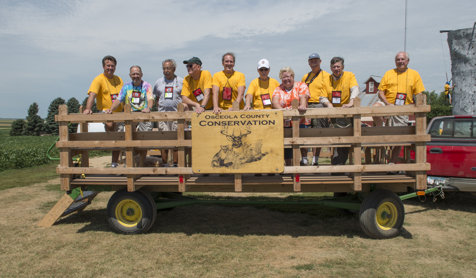 Highpoint club officials at Hawkeye Point