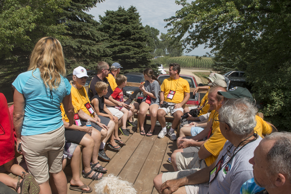 Wagon rides at Hawkeye Point