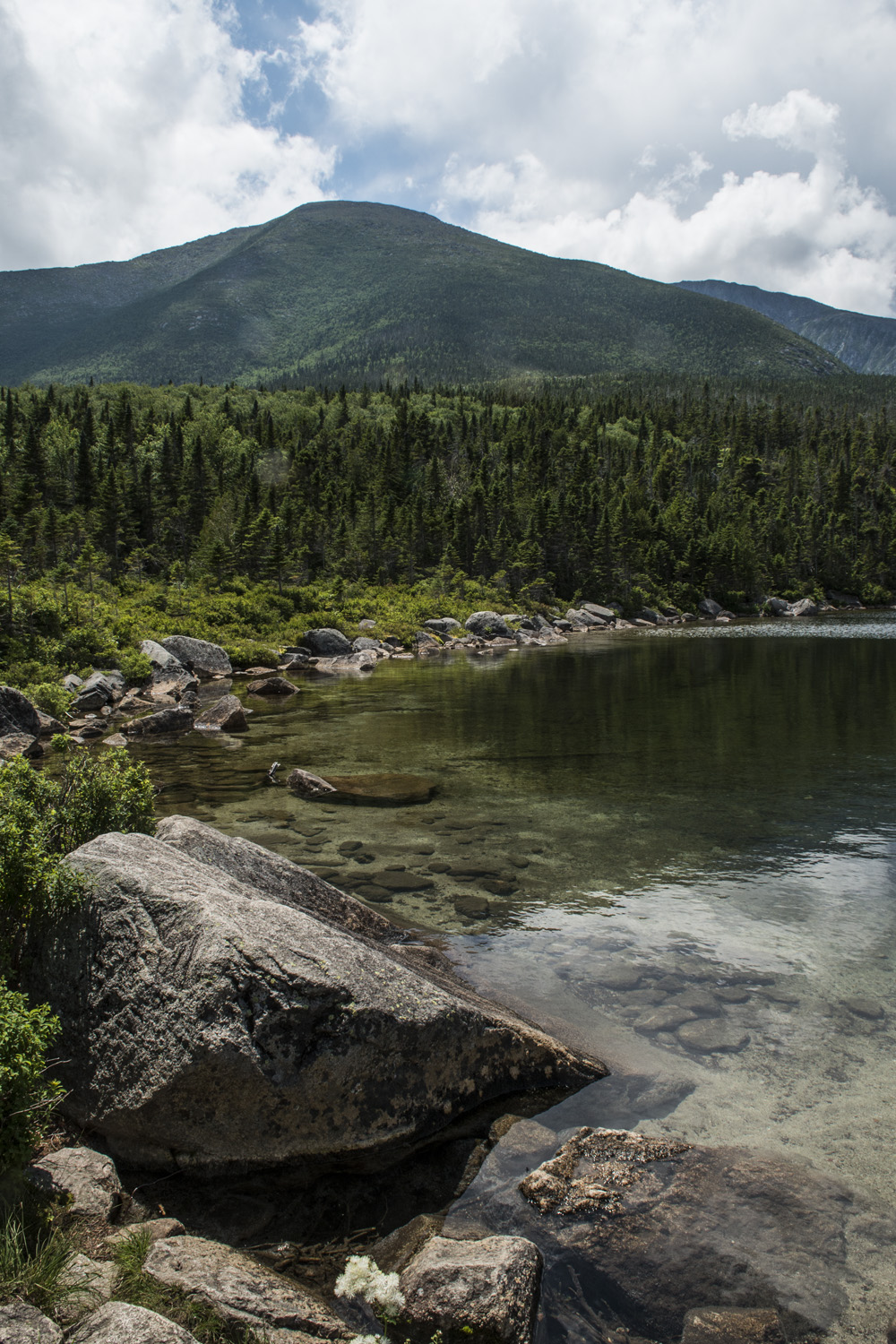 Katahdin from Lower Basin Pond