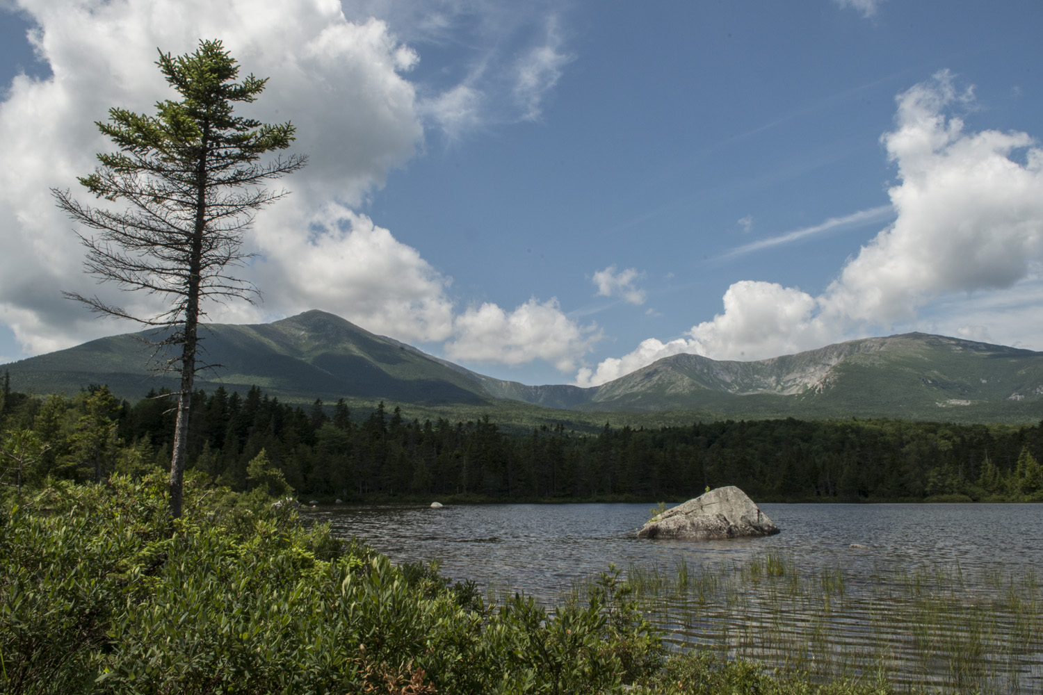 Katahdin from Sandy Stream Pond